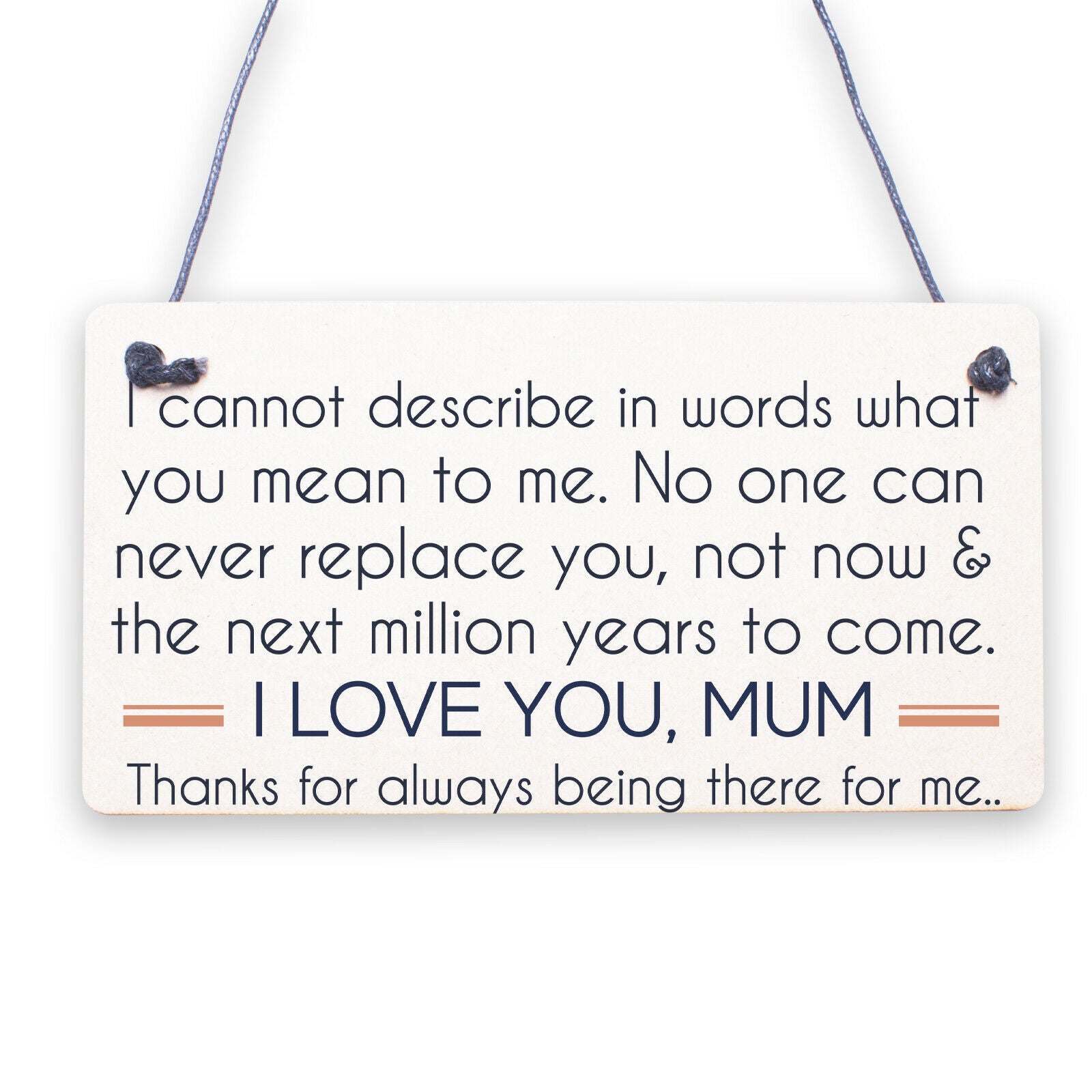 Mum Gift For Mothers Day Birthday Wallet Card Thank You Gift For Her