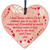 Thank You Message for Best Friend Gratitude Heart Plaque Love Support Friendship