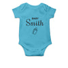 Personalised White Baby Body Suit Grow Vest - Little Bottle
